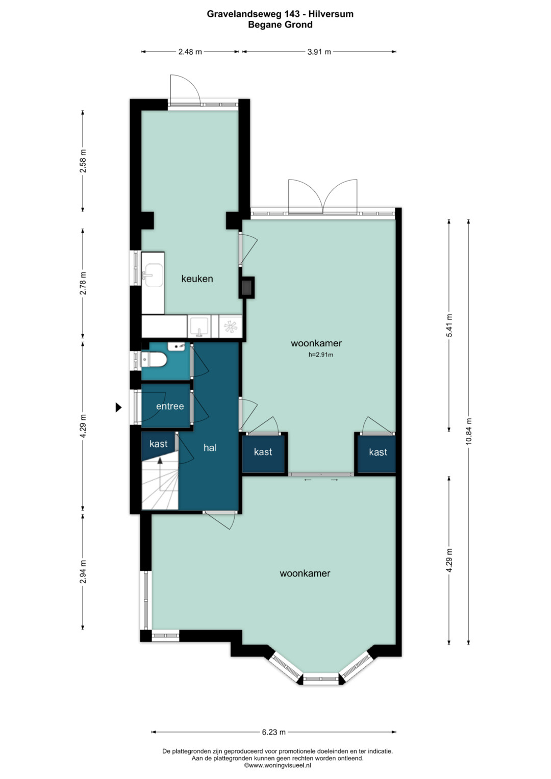 Plattegrond begane grond