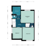 Plattegrond eerste verdieping