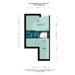 Plattegrond tweede verdieping