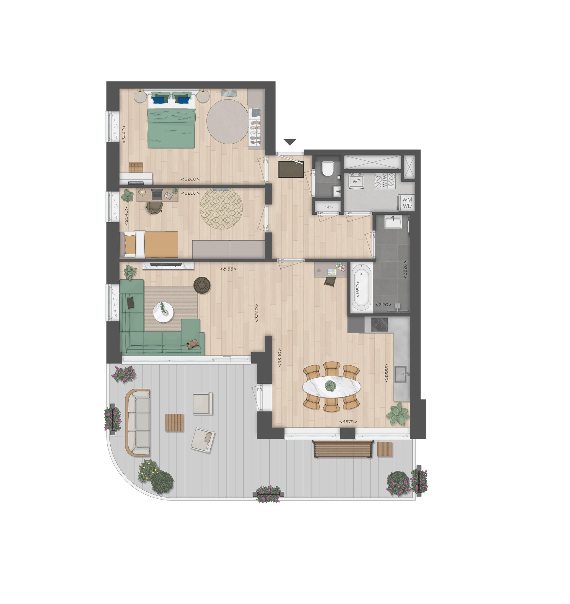 27539_Blok 15B-15C Type M BG