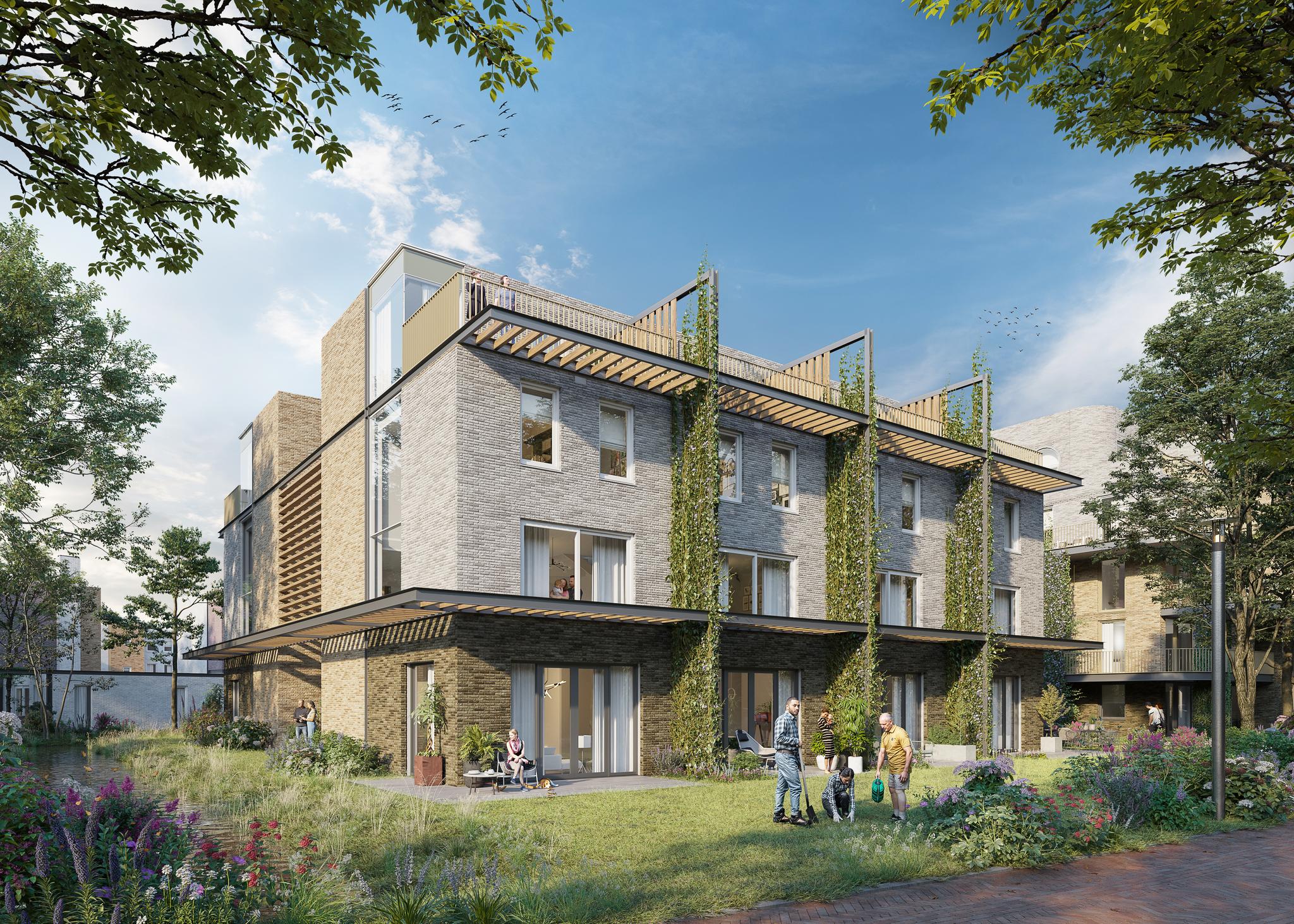 Stadswoningen Parkzijde